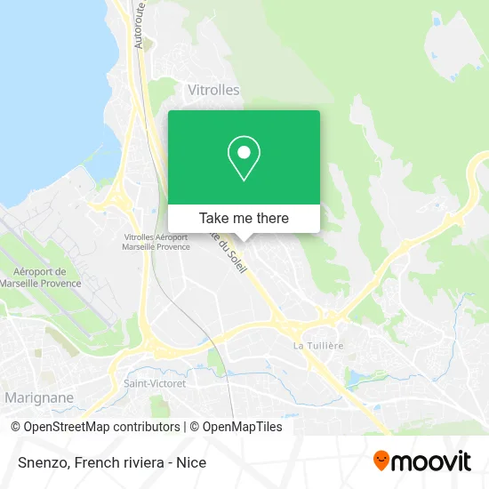 Snenzo map
