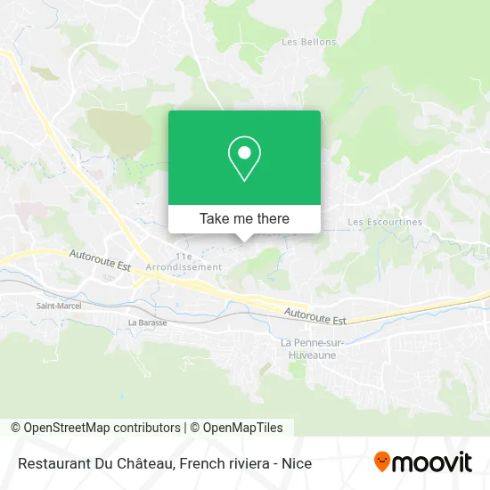 Restaurant Du Château map