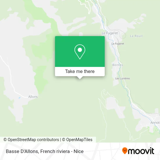 Basse D'Allons map