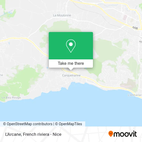 L'Arcane map