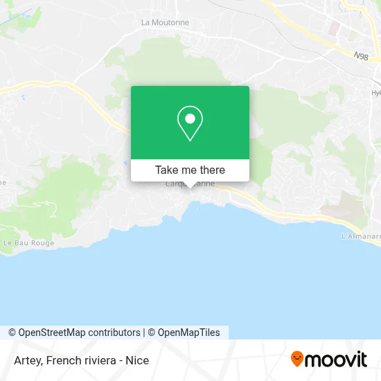 Artey map