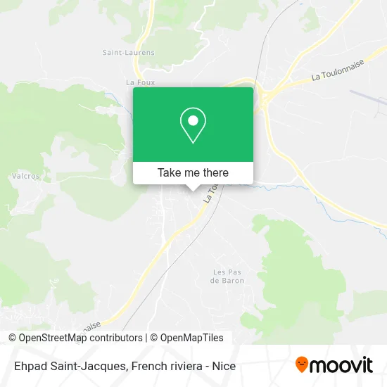Ehpad Saint-Jacques map