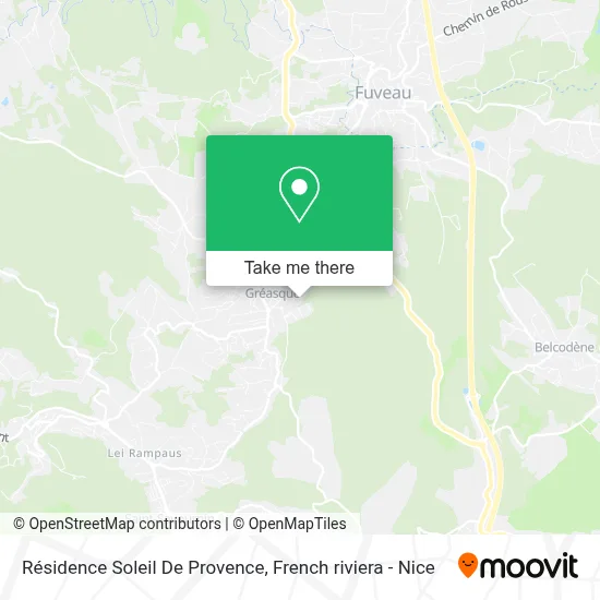 Résidence Soleil De Provence map