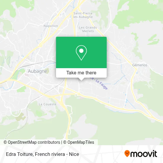 Edra Toiture map