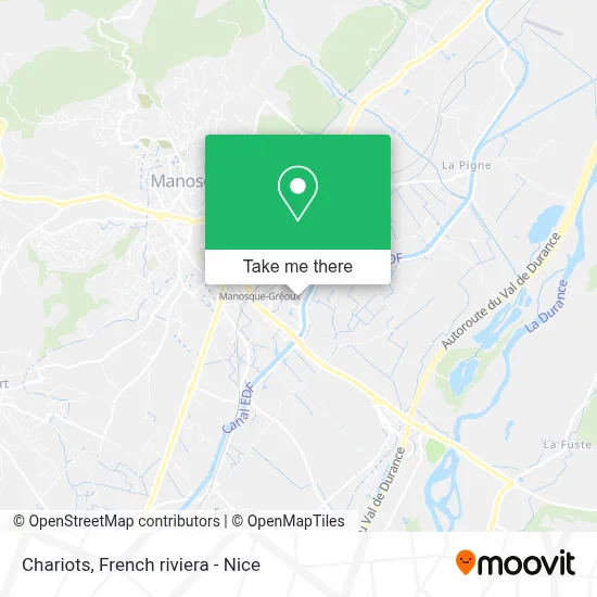 Chariots map