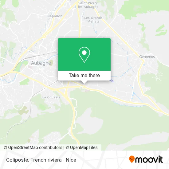Coliposte map