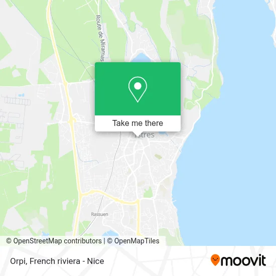 Orpi map