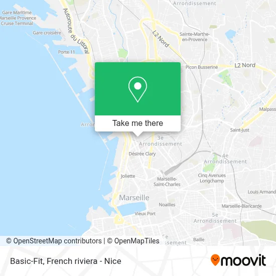 Mapa Basic-Fit
