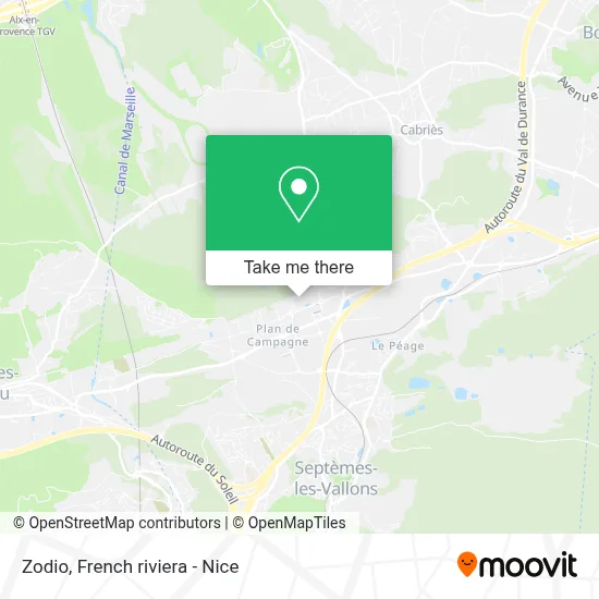 Zodio map
