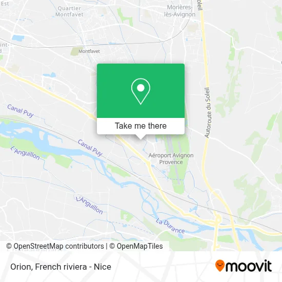 Orion map