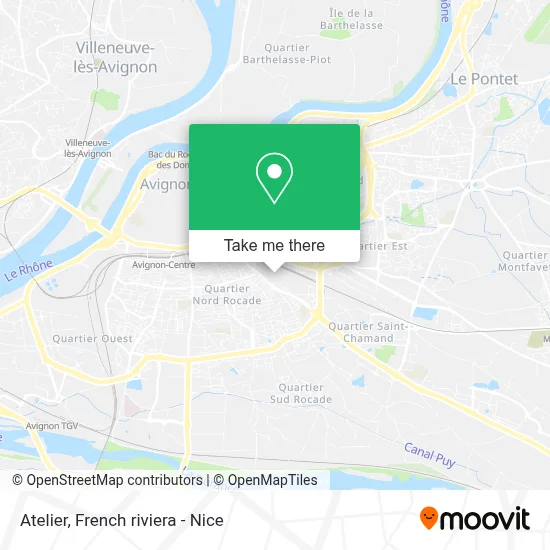 Atelier map