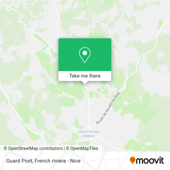 Poste De Garde map