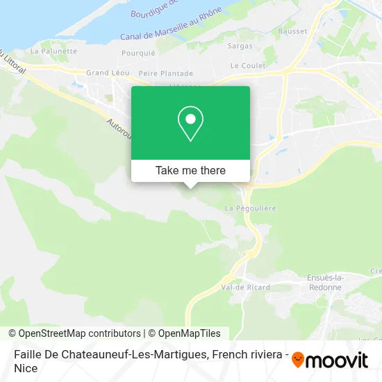Faille De Chateauneuf-Les-Martigues map