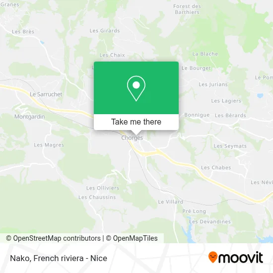 Nako map
