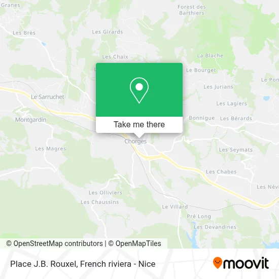 Place J.B. Rouxel map