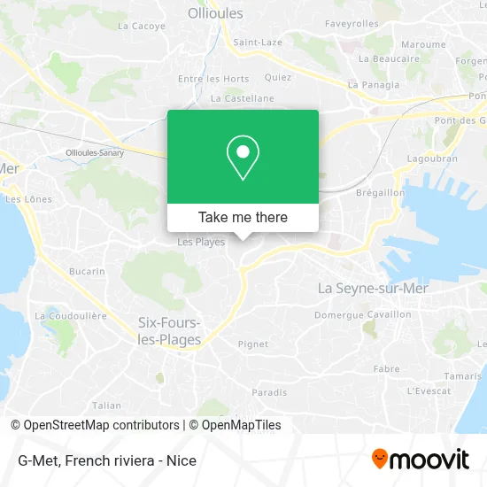 G-Met map
