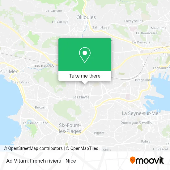 Ad Vitam map