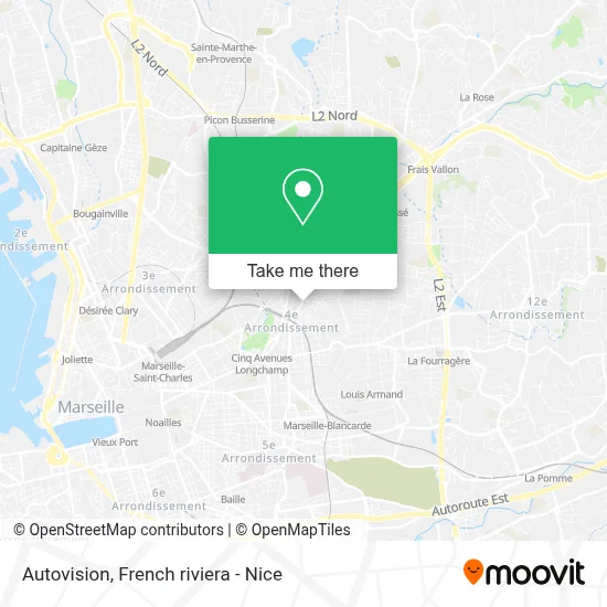 Autovision map