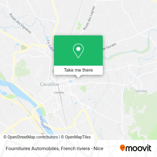 Fournitures Automobiles map