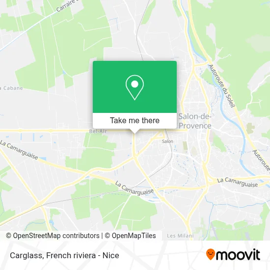 Carglass map