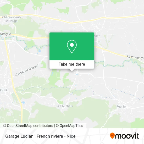 Garage Luciani map