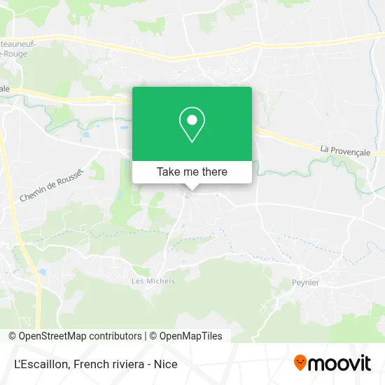 L'Escaillon map