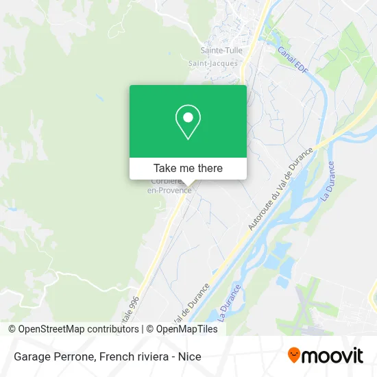 Garage Perrone map