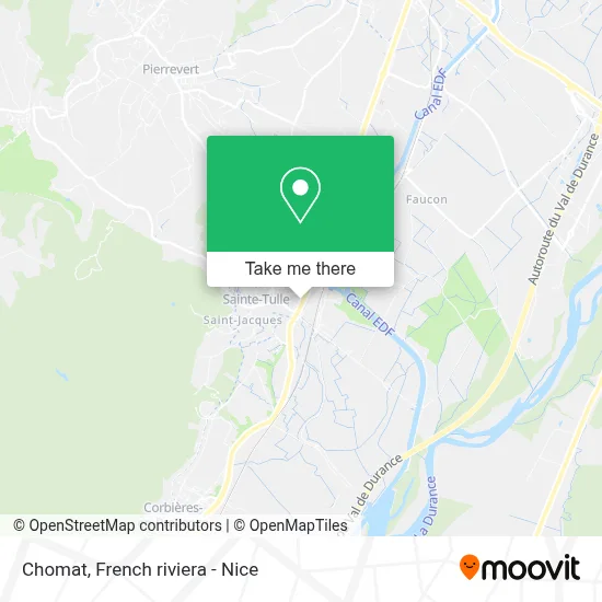 Chomat map