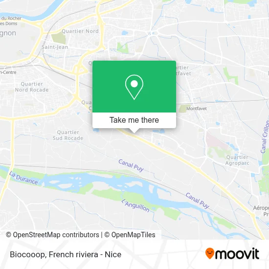 Biocooop map