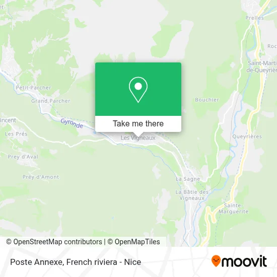 Poste Annexe map