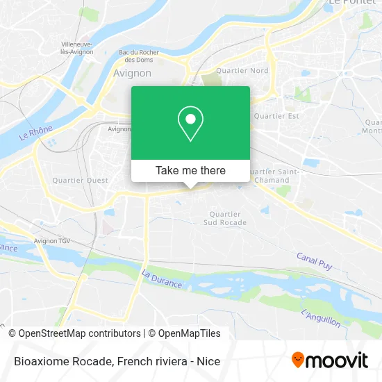 Bioaxiome Rocade map