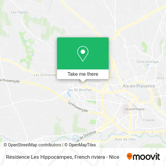 Résidence Les Hippocampes map