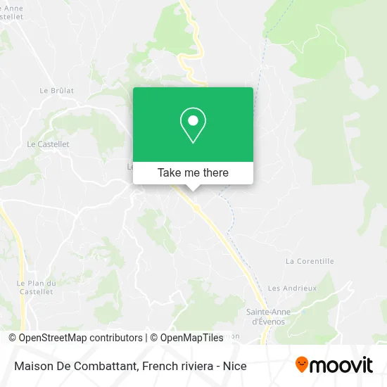 Maison De Combattant map