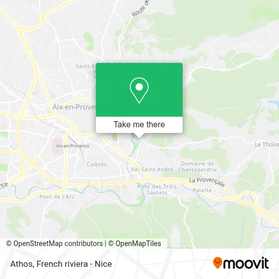 Athos map