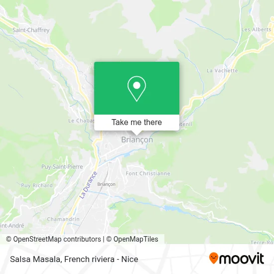 Salsa Masala map