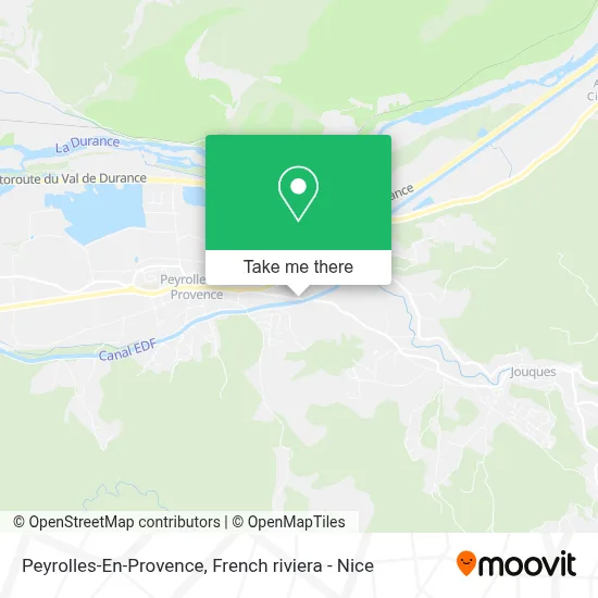 Peyrolles-En-Provence map