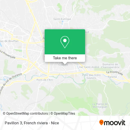 Pavillon 3 map