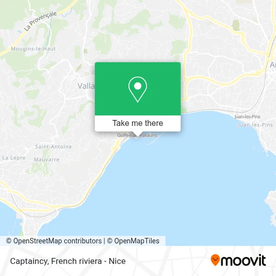 Capitainerie map