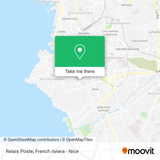 Relais Poste map