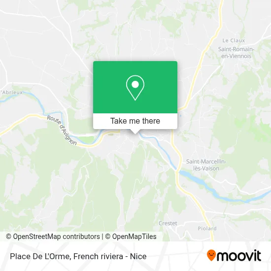 Place De L'Orme map