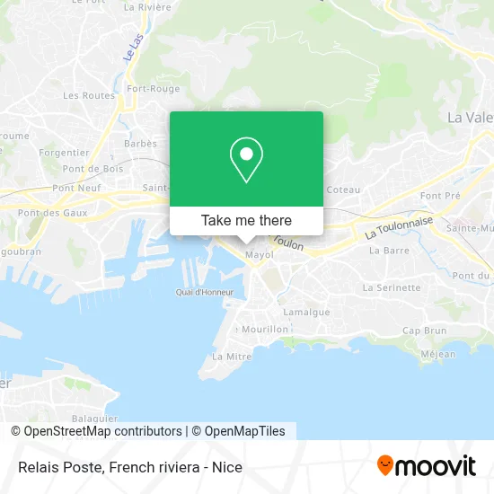 Relais Poste map