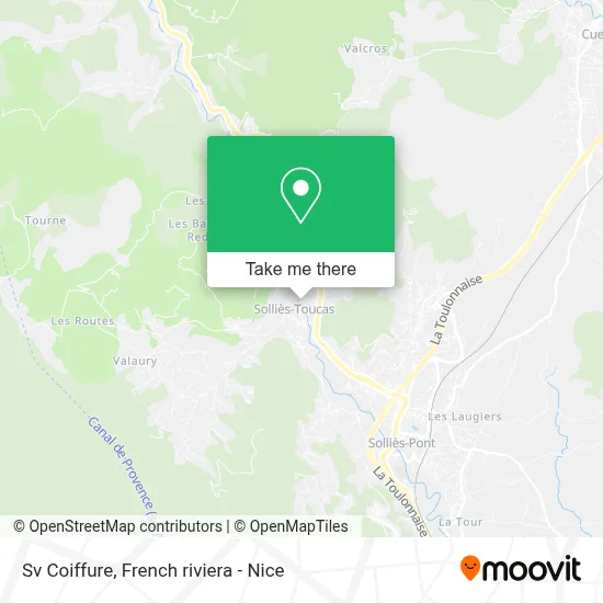 Sv Coiffure map