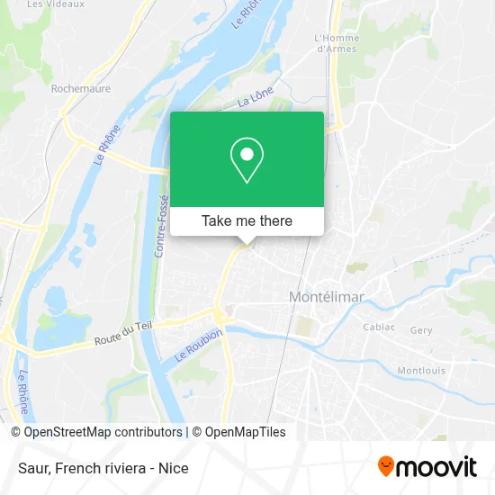 Saur map