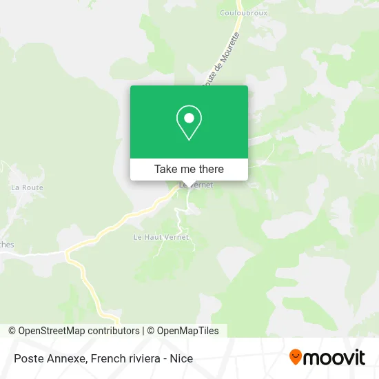 Poste Annexe map