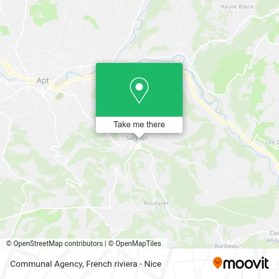 Agence Communale map
