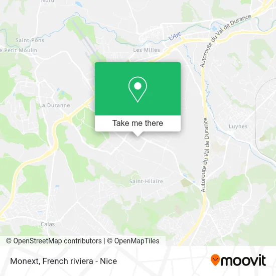 Monext map