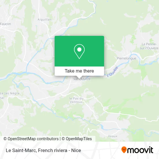Le Saint-Marc map