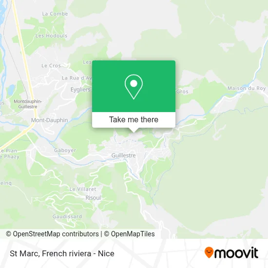 St Marc map