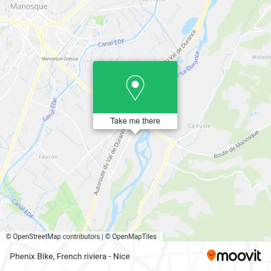 Phenix Bike map