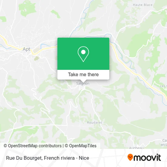 Rue Du Bourget map